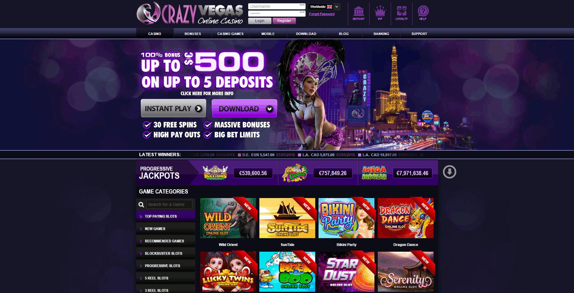 Crazy Vegas Casino1